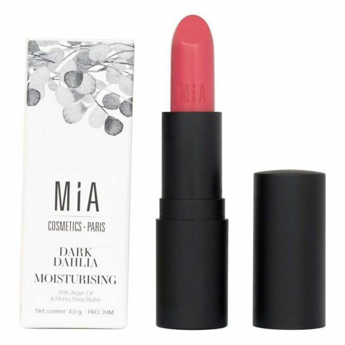 Feuchtigkeitsspendender Lippenstift Mia Cosmetics Paris 508-Dark Dhalia (4 g) - CA International  