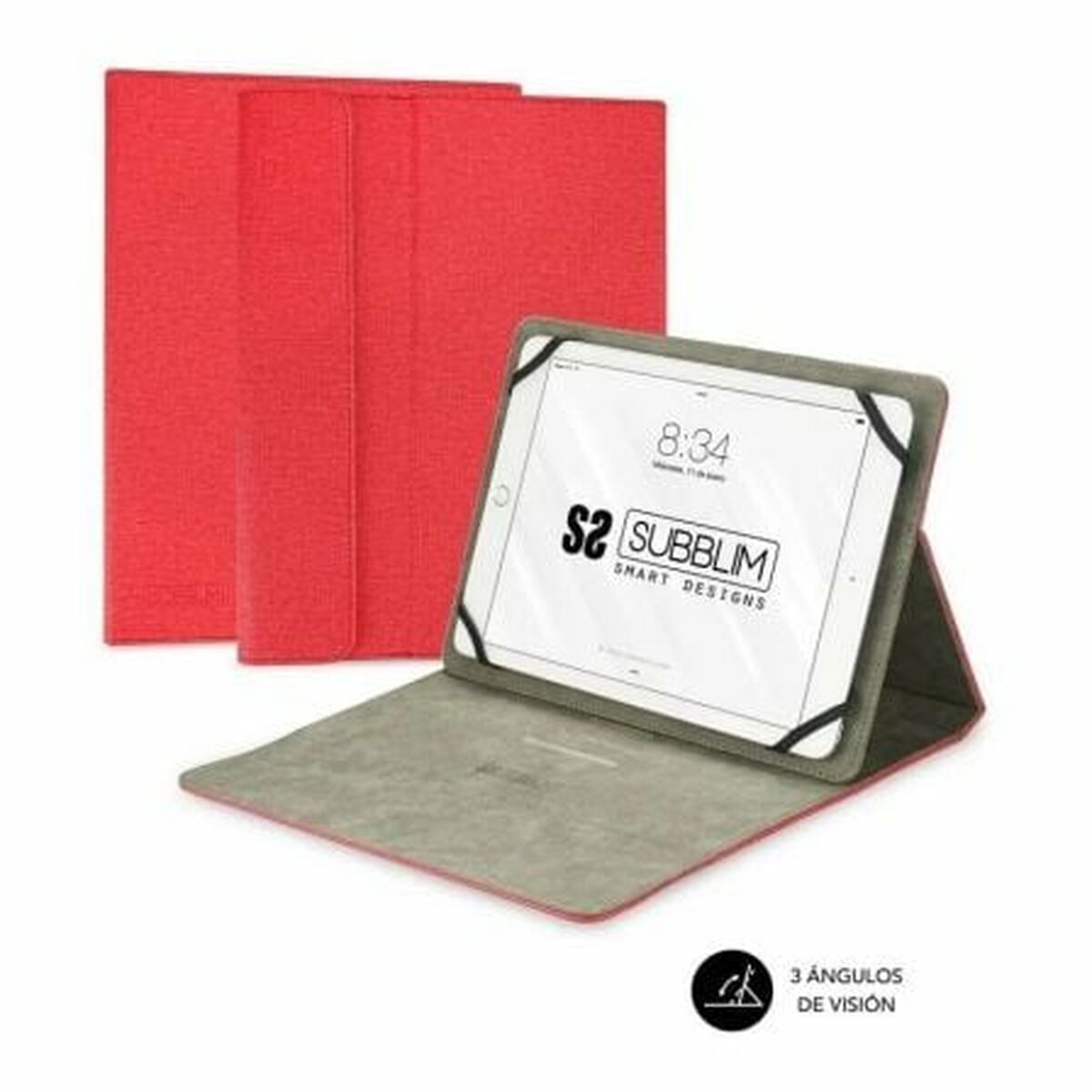 Tablet cover Subblim SUB-CUT-1CT002 Red - CA International   #