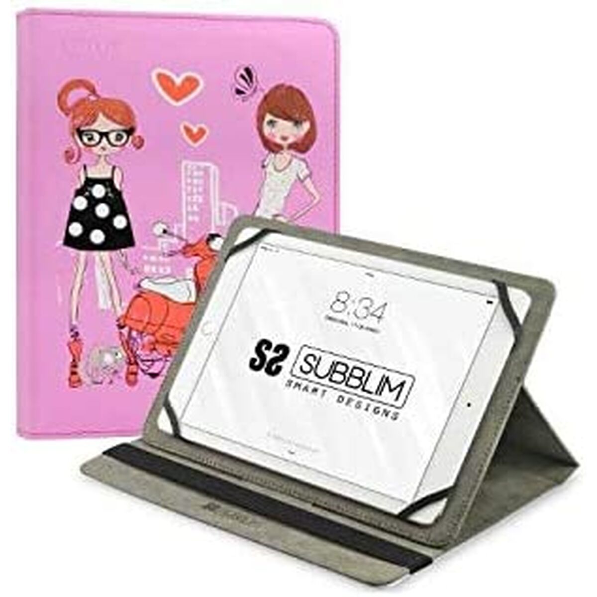 Tablet Tasche Subblim SUB-CUT-4TC004 Rosa - CA International 