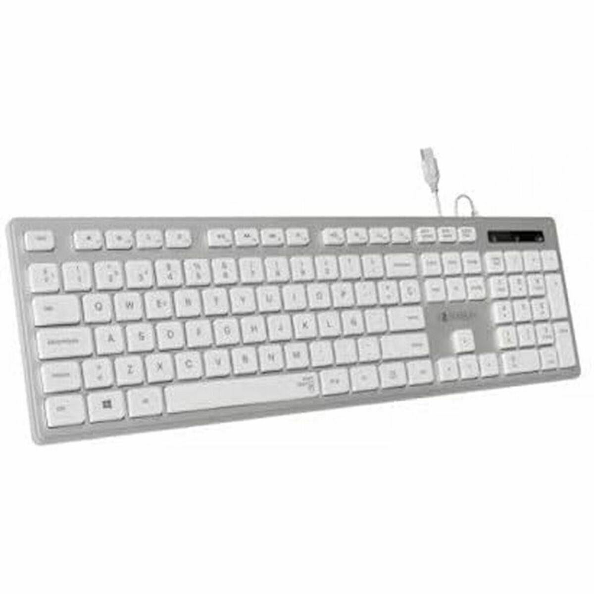 Tastatur Subblim SUBKBC-0EKE20 Silberfarben - CA International 