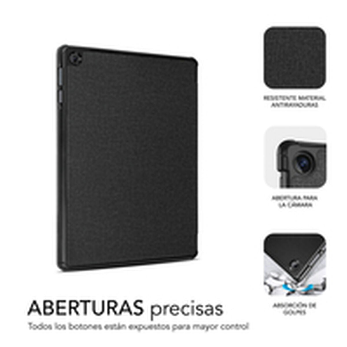 Tablet cover Subblim SUBCST5SC120 Black 10,6"-CA International