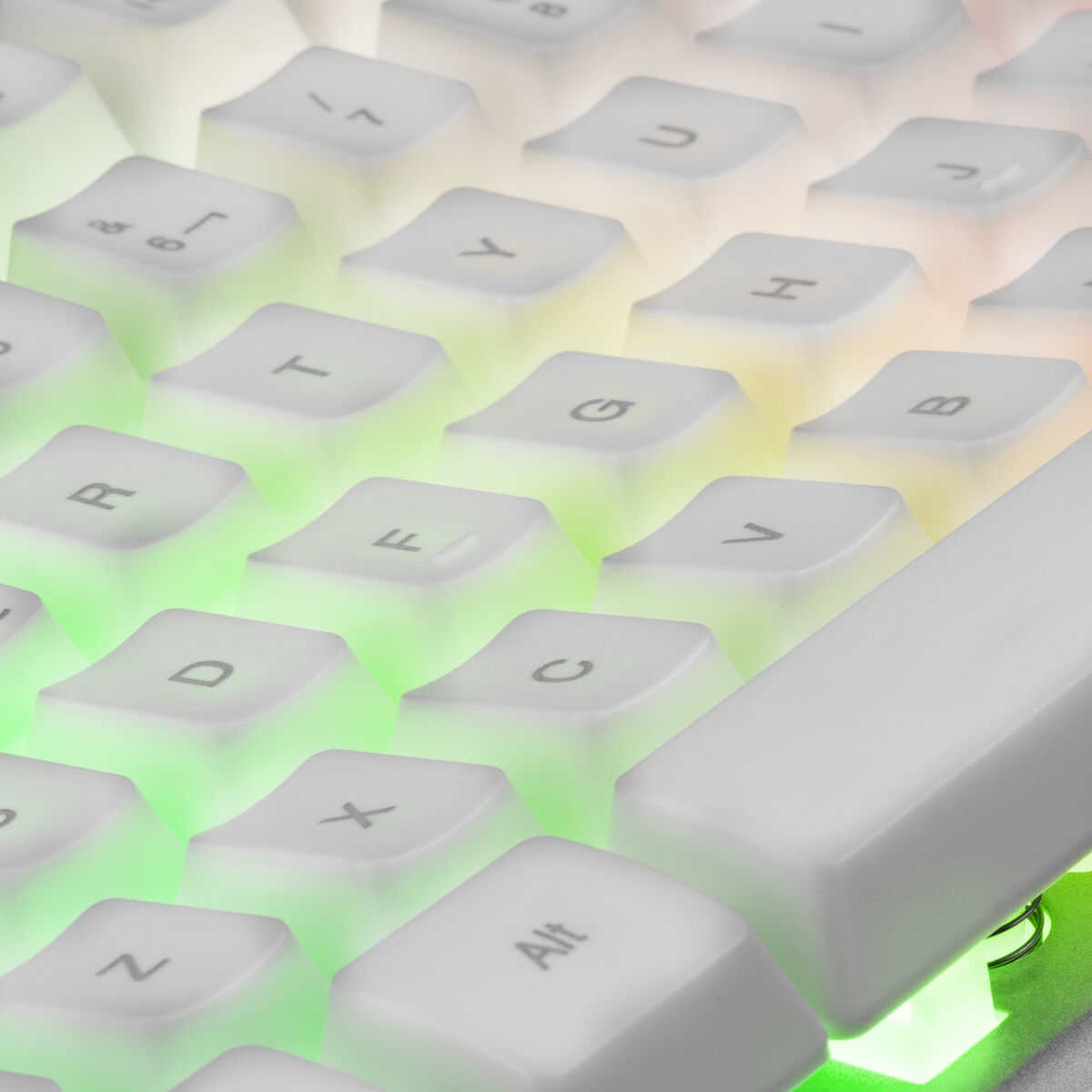 Tastatur Mars Gaming MK220WES RGB Weiß - CA International 