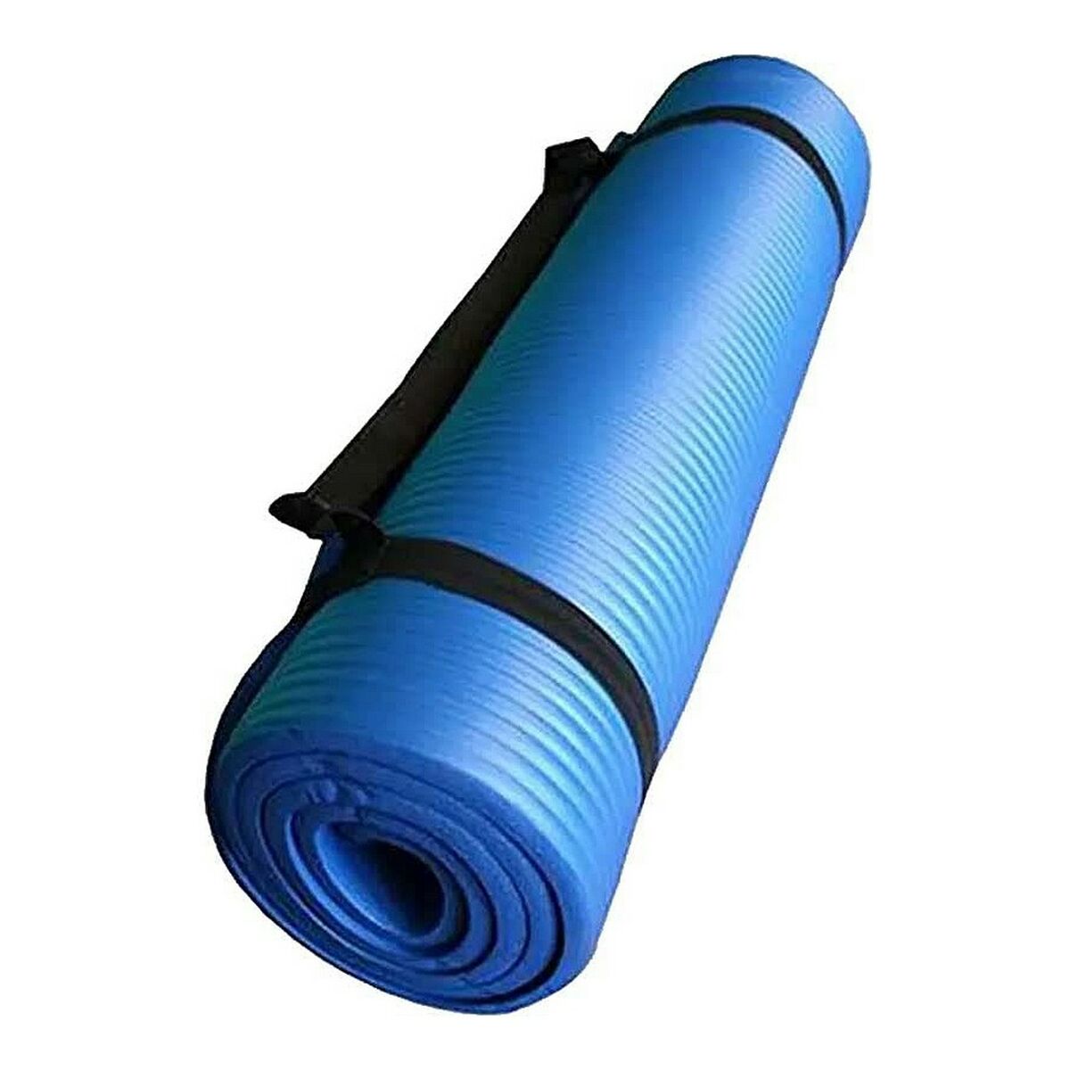 Jute-Yoga-Matte Softee Fitness Matrixcell  Blau (180 x 60 cm) - CA International 