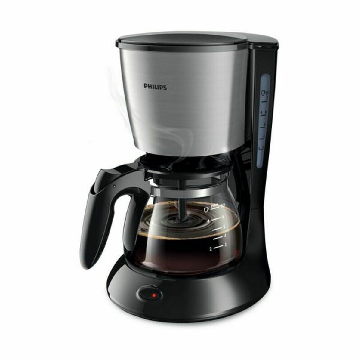 Electric Coffee-maker Philips Cafetera HD7435/20 700 W Black 700 W 600 ml 6 Cups - CA International   #