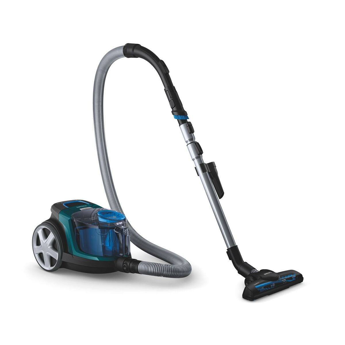 Bagless Vacuum Cleaner Philips PowerPro Compact FC9334/09 Blue Black Green Grey 900 W 750 W 650 W - CA International  