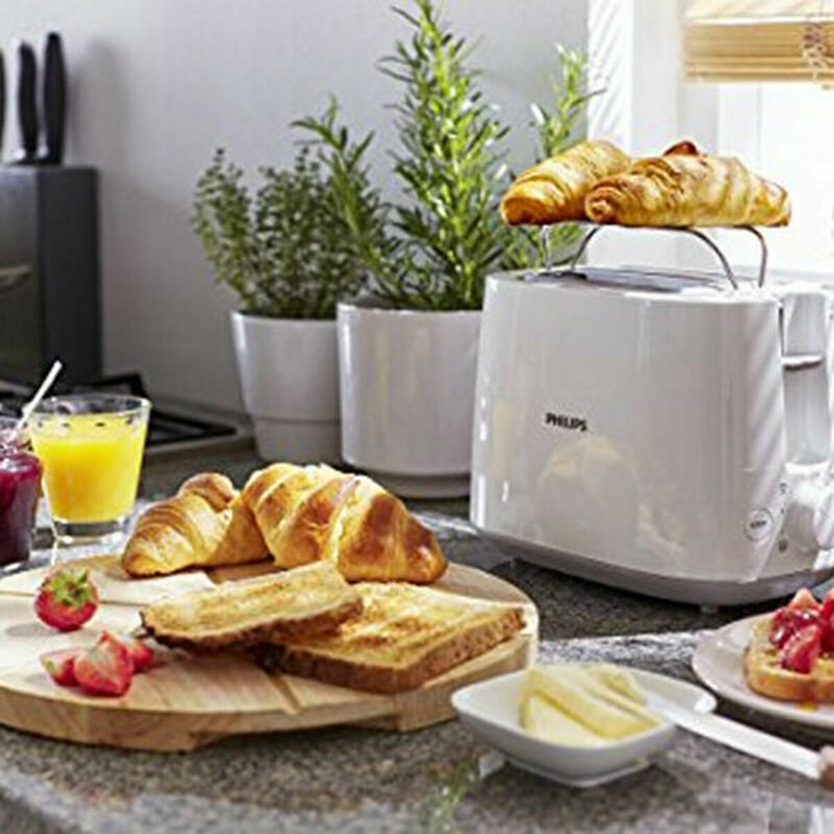 Toaster Philips Tostadora HD2581/00 2x - CA International  