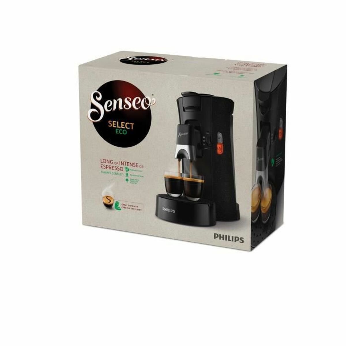 Kapsel-Kaffeemaschine Philips Senseo Select Eco CSA240/21 1450 W - CA International 