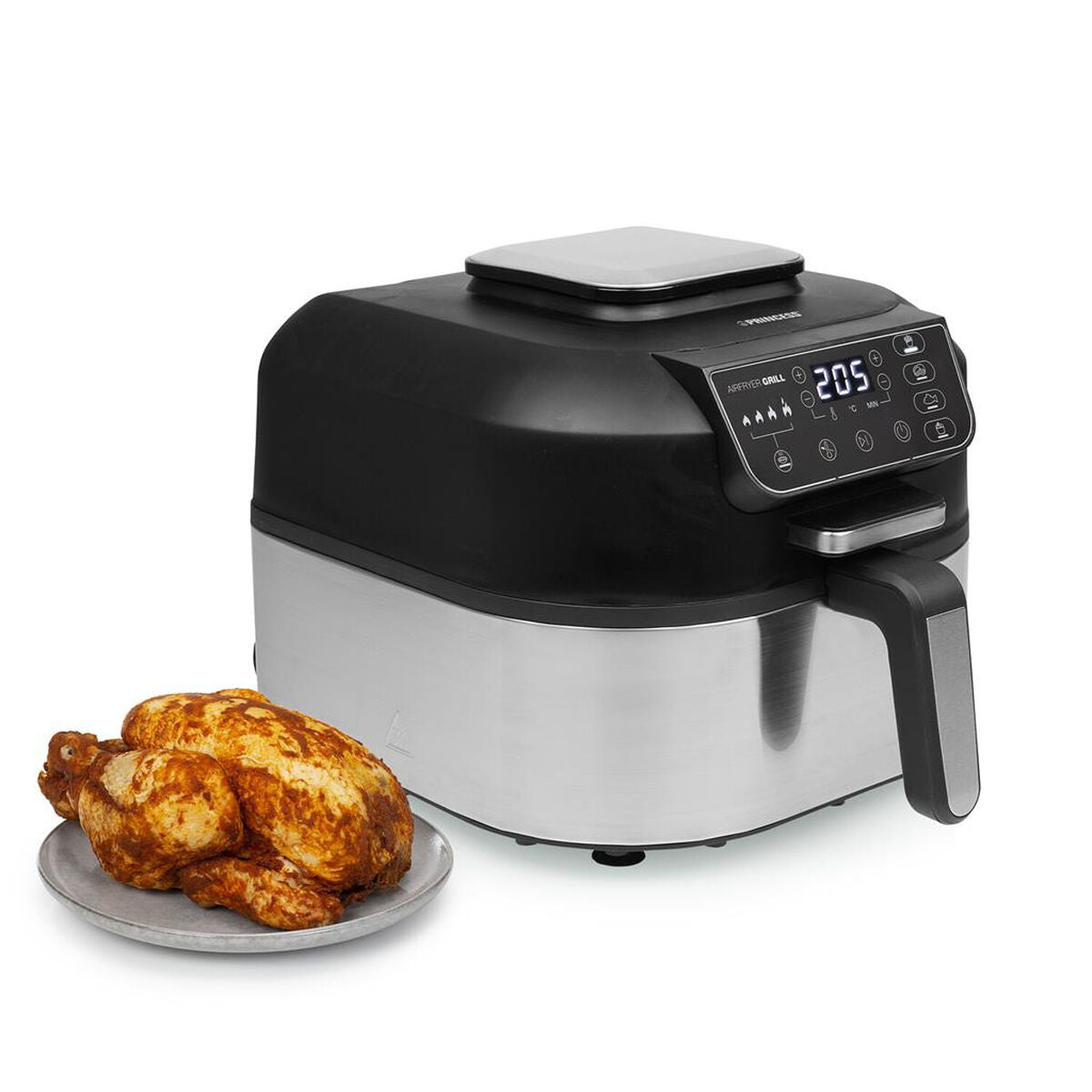 Air Fryer Princess 01.182092.01.001 1760 W Black/Silver 5,6 L - CA International   #