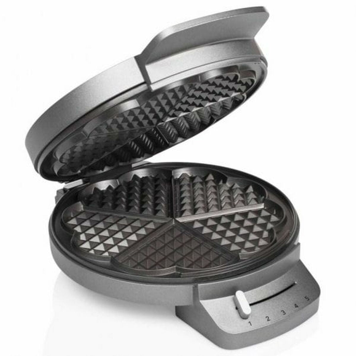 Waffle Maker Princess Princess 132380 Black Silver Steel 1200 W-CA International