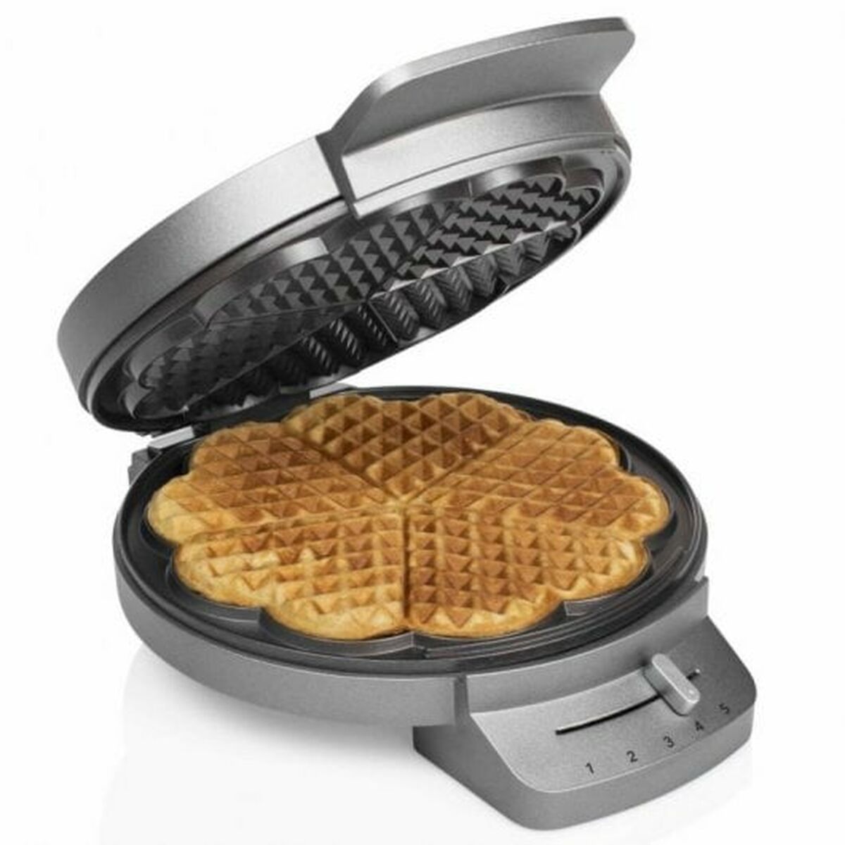 Waffle Maker Princess Princess 132380 Black Silver Steel 1200 W-CA International