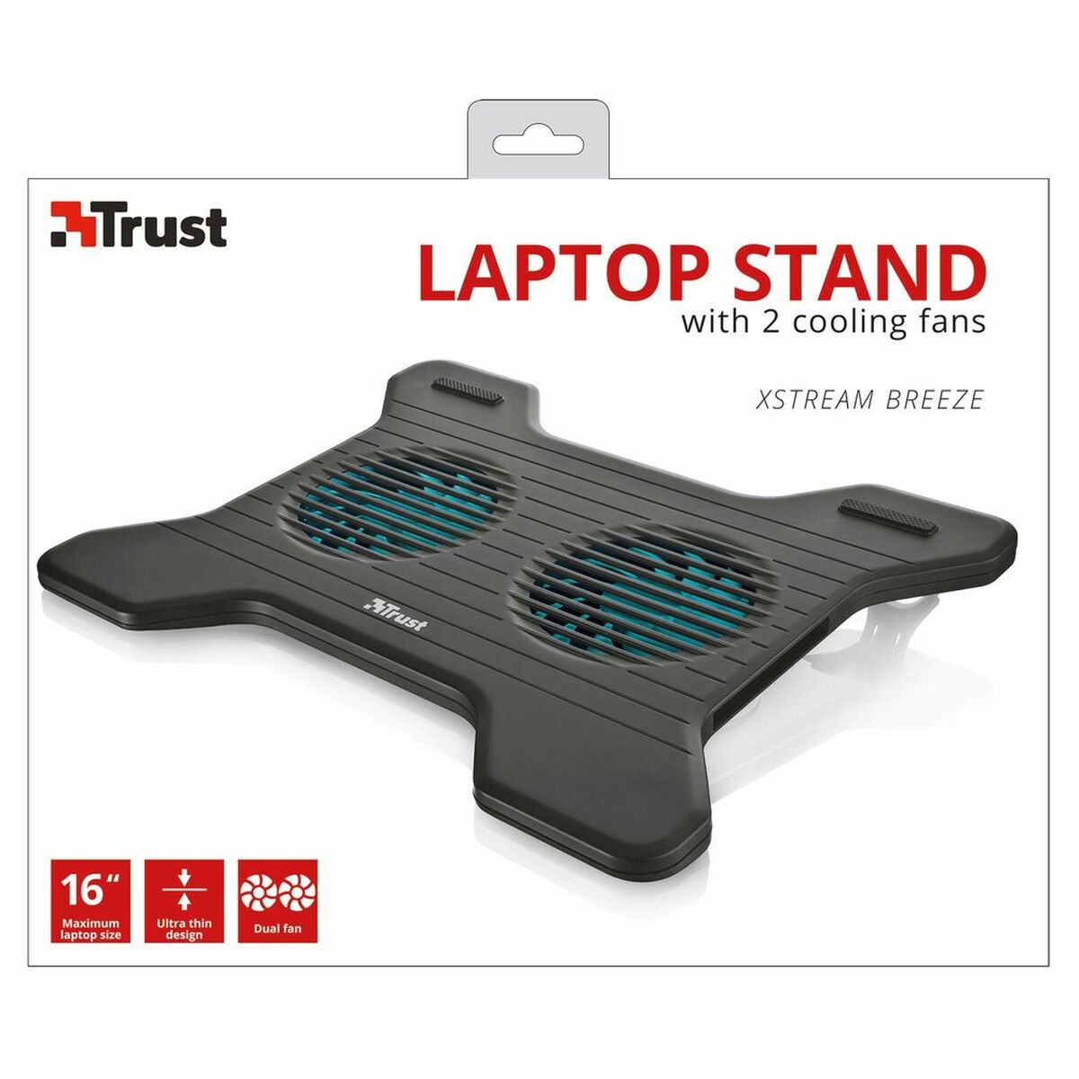 Laptop-Kühlunterlage Trust 17805 XSTREAM - CA International 