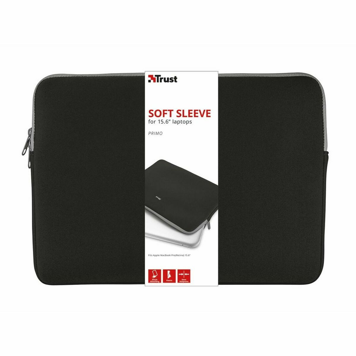 Laptop Case Trust 21248 Black 16" - CA International   #