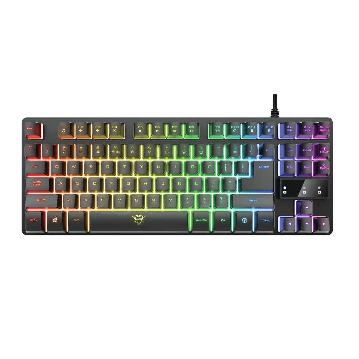 Gaming Keyboard Trust GXT 833 Thado Spanish Qwerty - CA International  