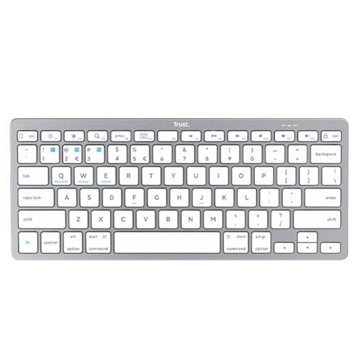 Keyboard Trust 24654 Silver - CA International  