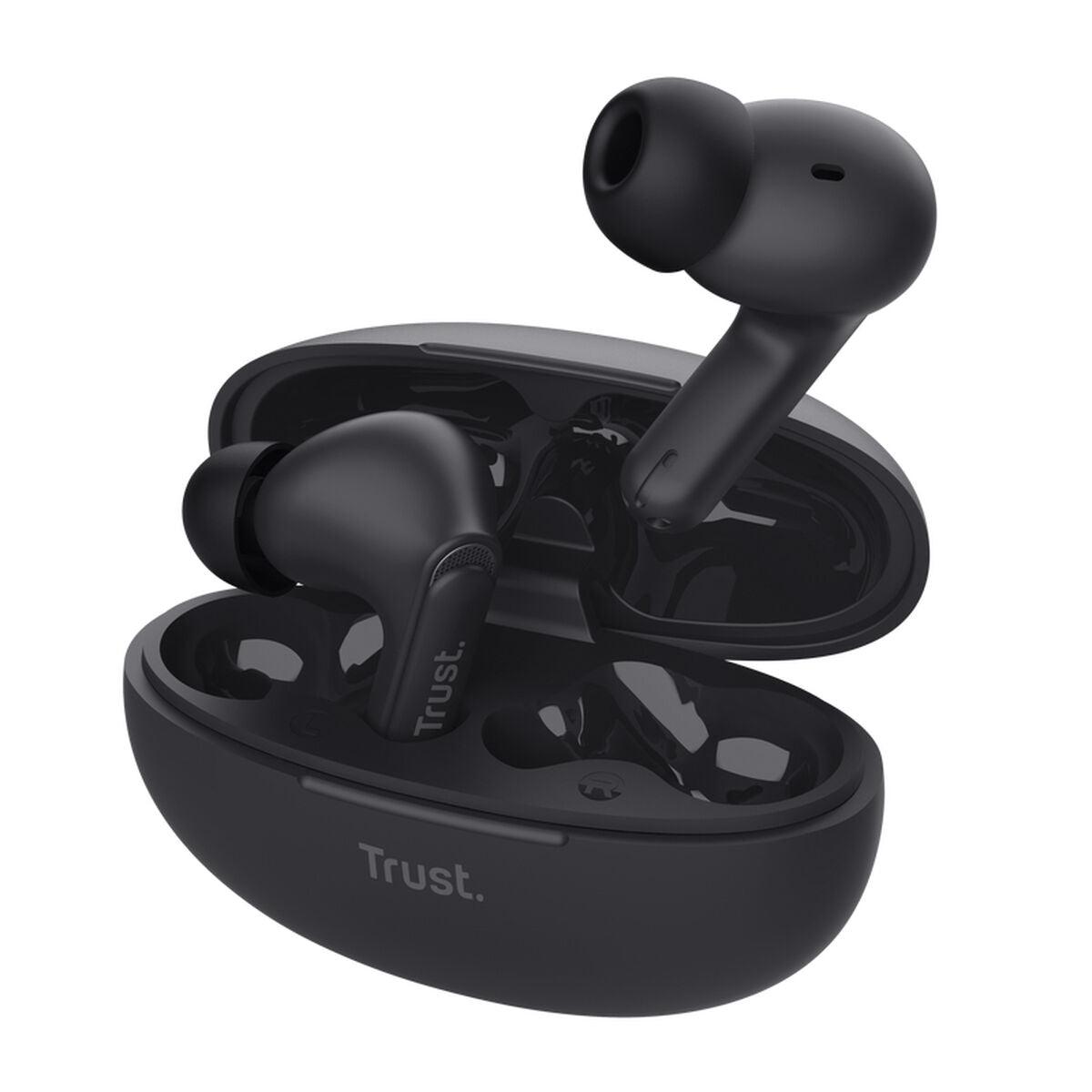 In-ear Bluetooth Headphones Trust 25296 Black-CA International