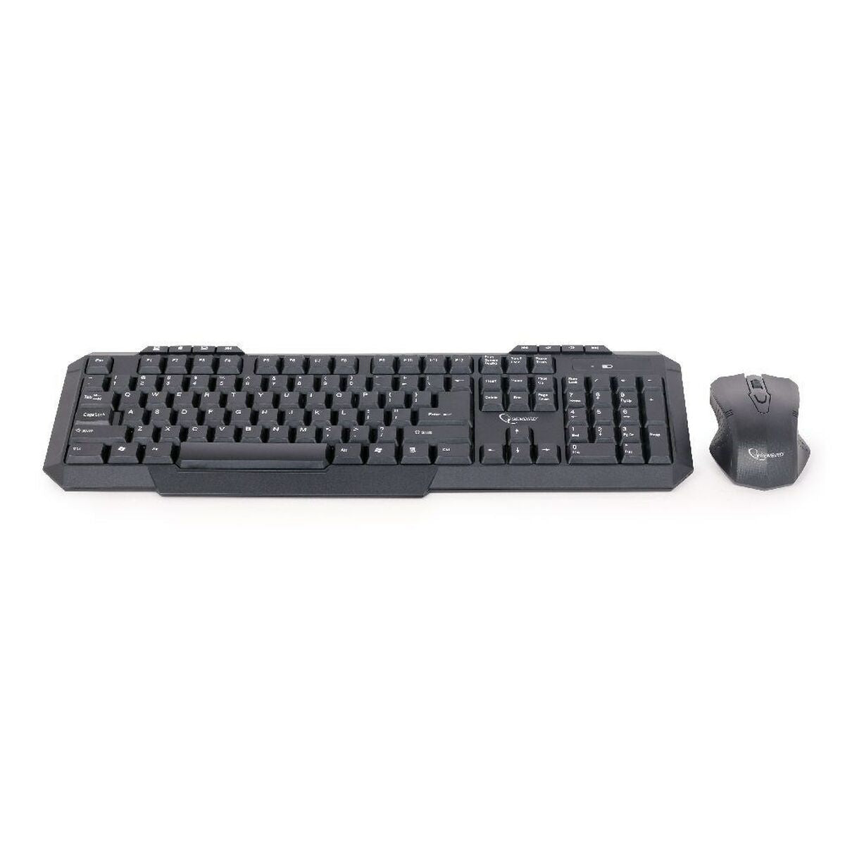 Keyboard and Mouse GEMBIRD KBS-WM-02 Black Monochrome QWERTY Qwerty US - CA International   #