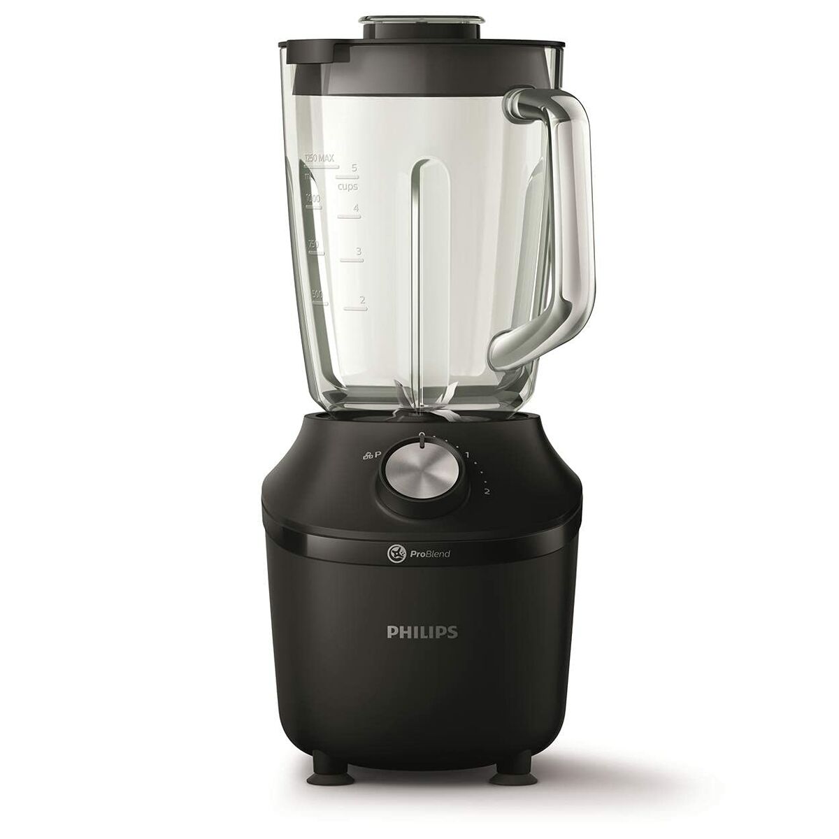 Cup Blender Philips 600W 600 W 2 L Black-CA International