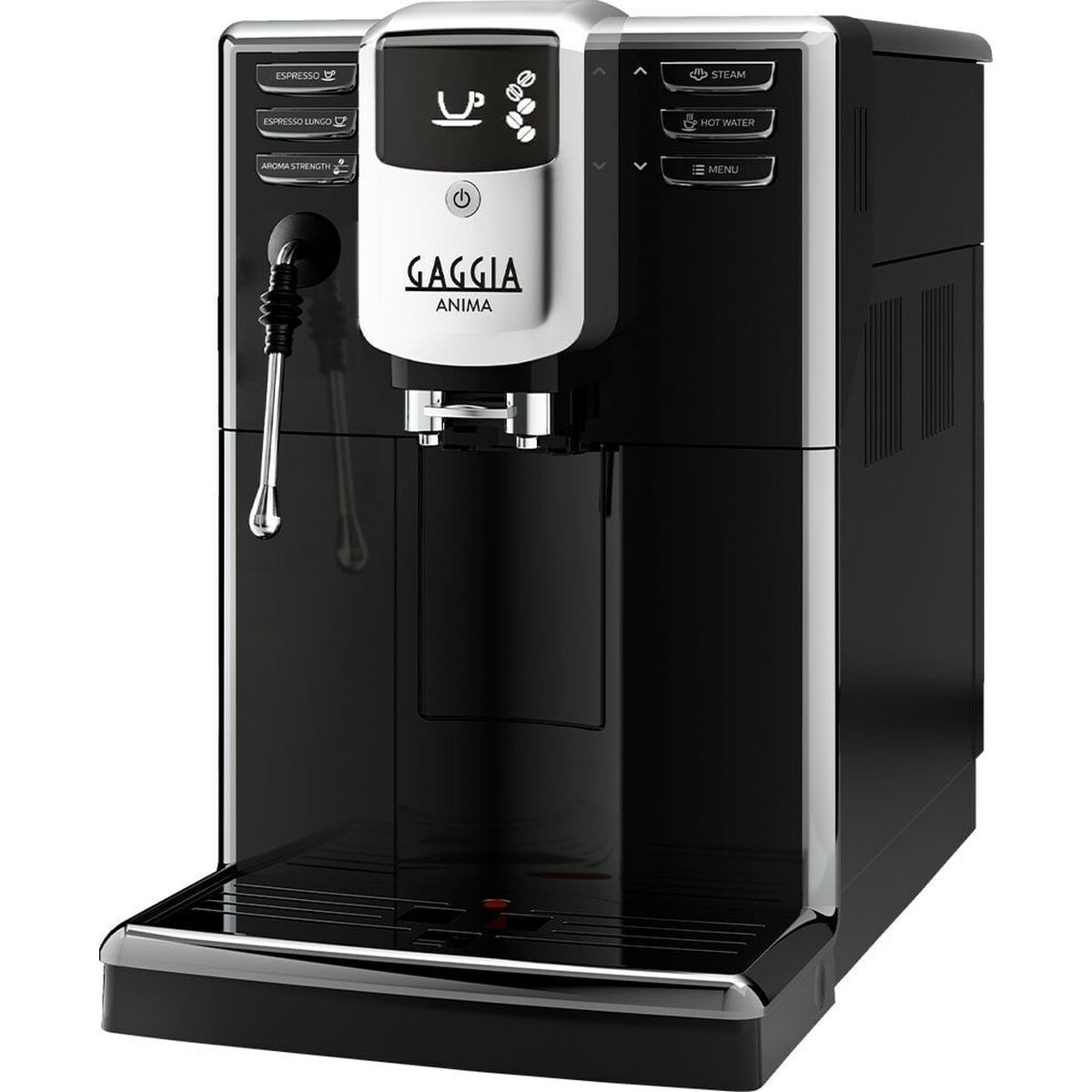 Superautomatische Kaffeemaschine Gaggia Anima CMF Barista Plus Schwarz Silberfarben 1850 W 15 bar 250 g 1,8 L - CA International 