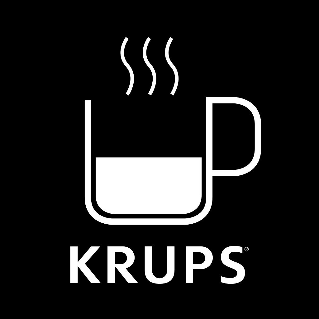 Krups espresso machine and kitchen appliances collection.