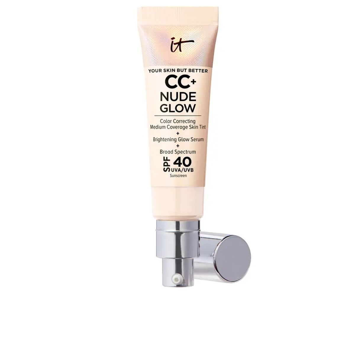 Cremige Make-up Grundierung It Cosmetics CC+ Nude Glow Fair porcelain Spf 40 32 ml - CA International 