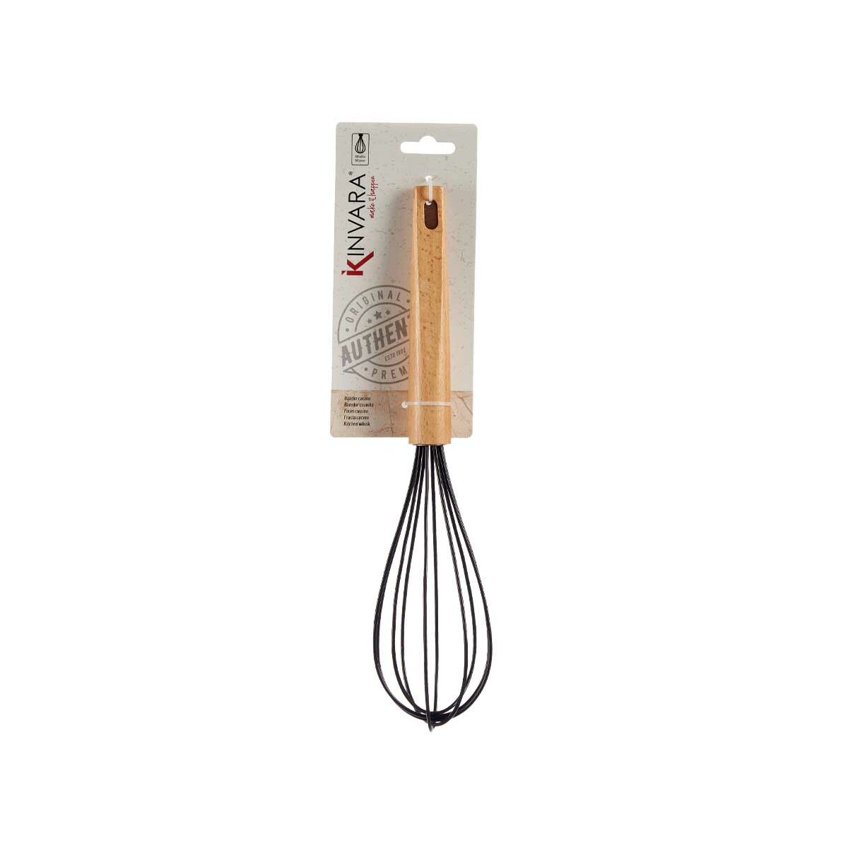 Manual Whisk 6,5 x 6,5 x 30 cm (48 Units) - CA International   #