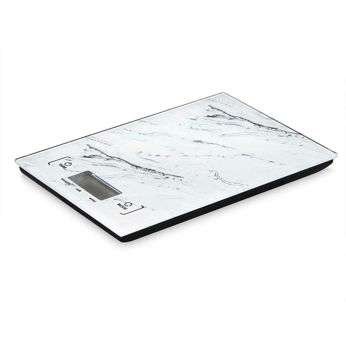 kitchen scale 5 kg Marble White 14 x 2 x 20 cm (6 Units) - CA International   #