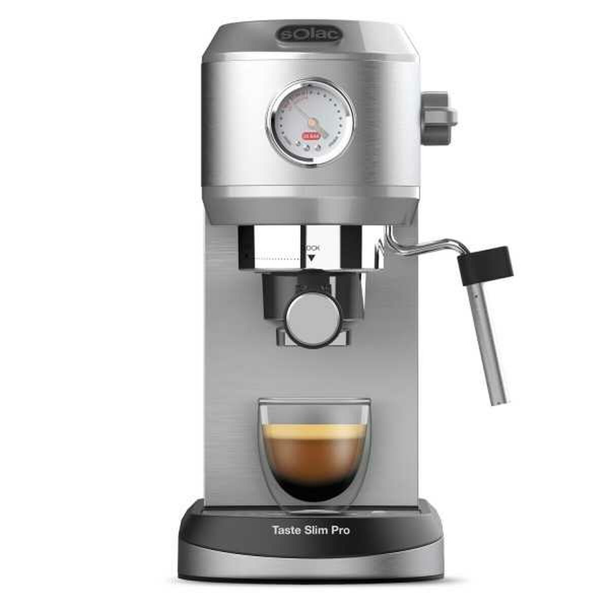 Elektrische Kaffeemaschine Solac CE4520 Grau Silberfarben - CA International 