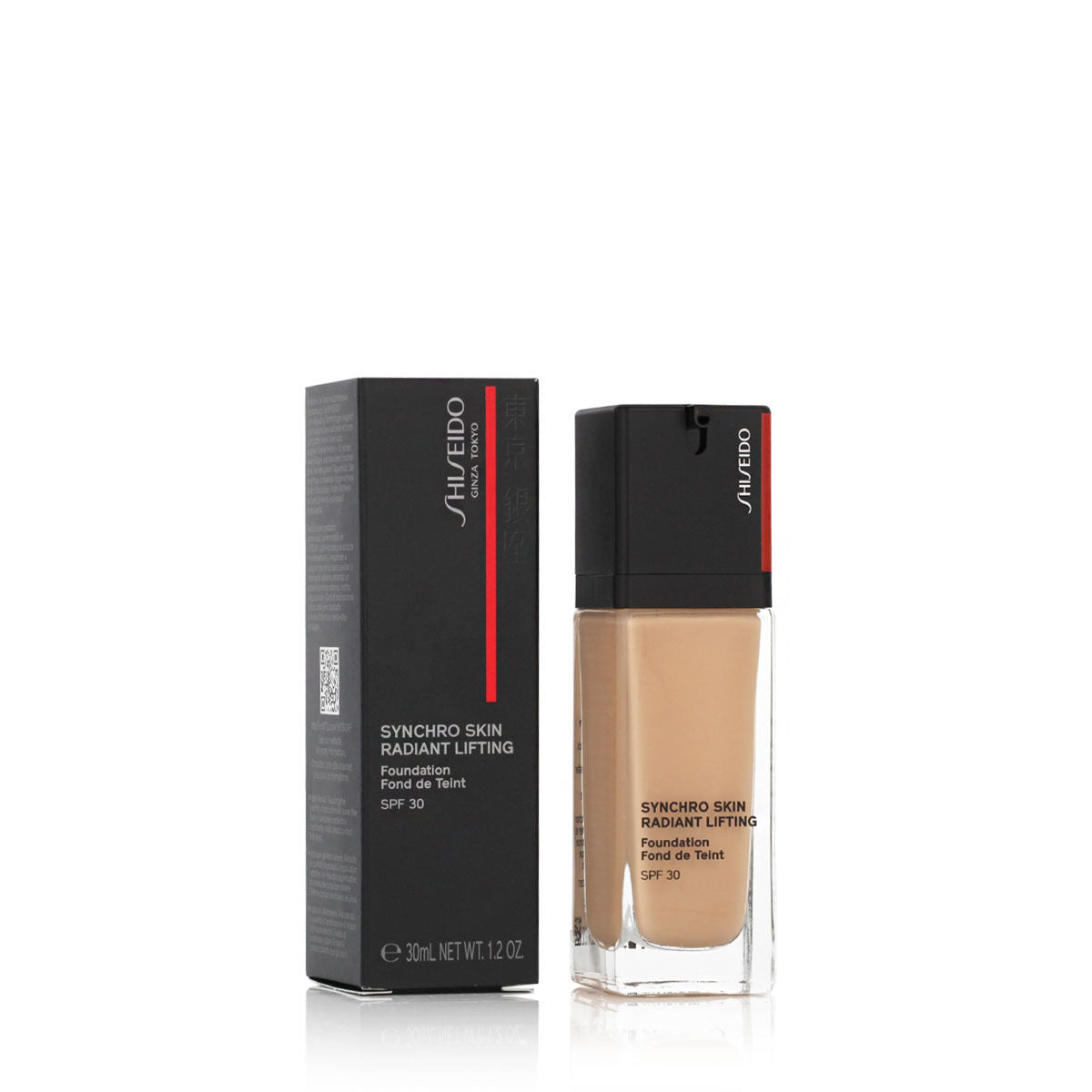 Fluid Makeup Basis Shiseido Synchro Skin Radiant Lifting Nº 250 Sand Spf 30 30 ml - CA International 