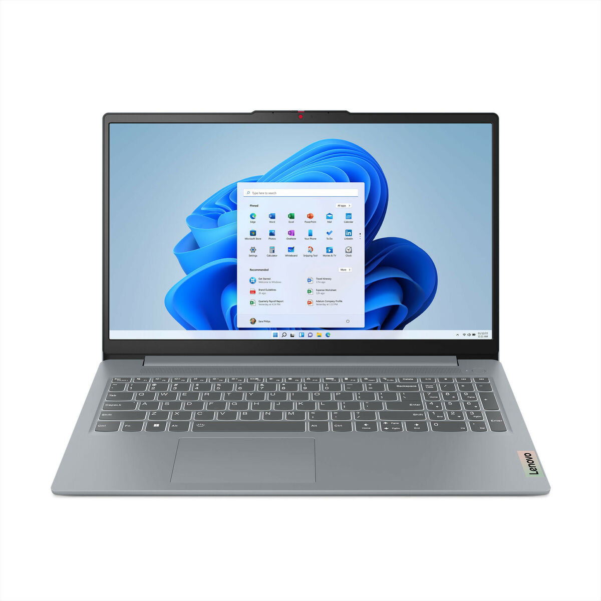 Laptop Lenovo IdeaPad Slim 3 15IAH8 15,6" QWERTY i5-12450H 8 GB RAM 512 GB SSD - CA International  