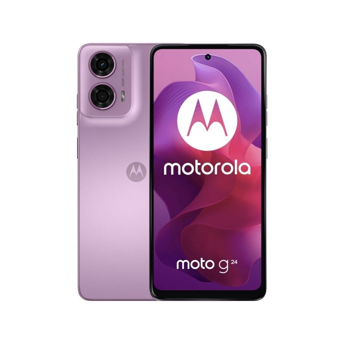 Smartphone Motorola Moto G24 6,56" MediaTek Helio G85 8 GB RAM 128 GB Rosa Lavendel - CA International 