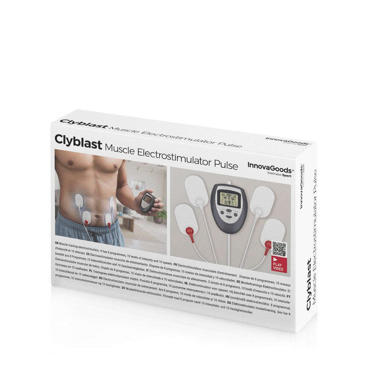 Muscular Elektromuskelstimulator Clyblast InnovaGoods - CA International 
