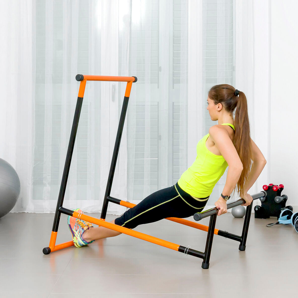 Full Body Pull-Up Station with Exercise Guide InnovaGoods - CA International   #