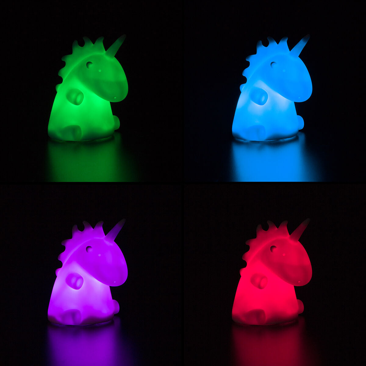 Multicolour Unicorn Lamp LEDicorn InnovaGoods - CA International   #