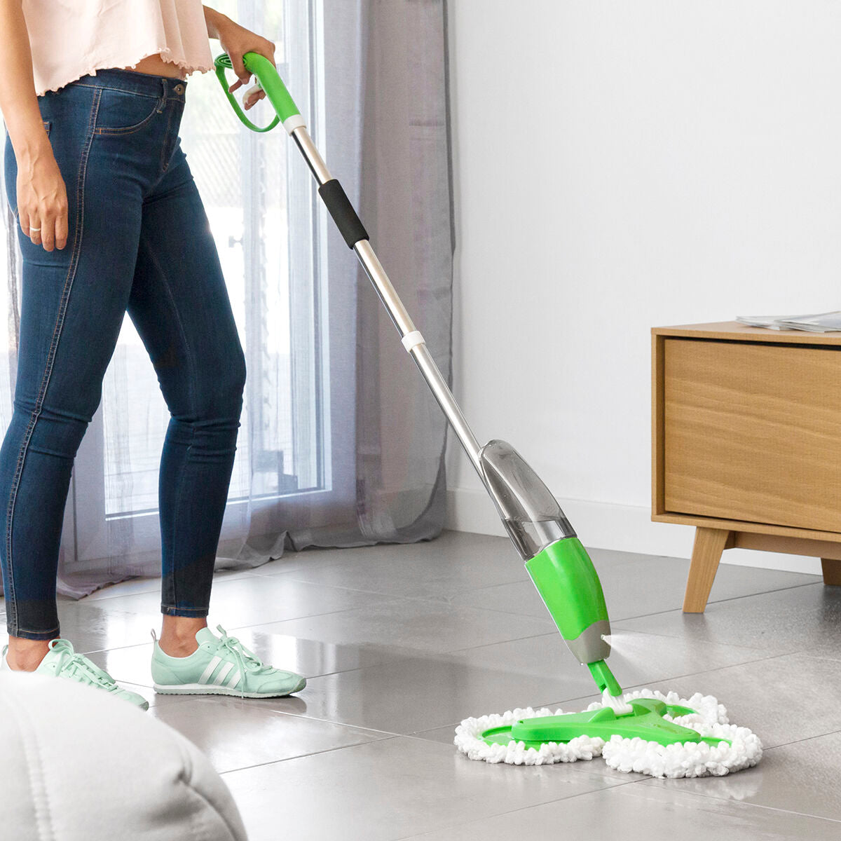 Triple Dust-Mop with Spray Trimoppy InnovaGoods - CA International   #