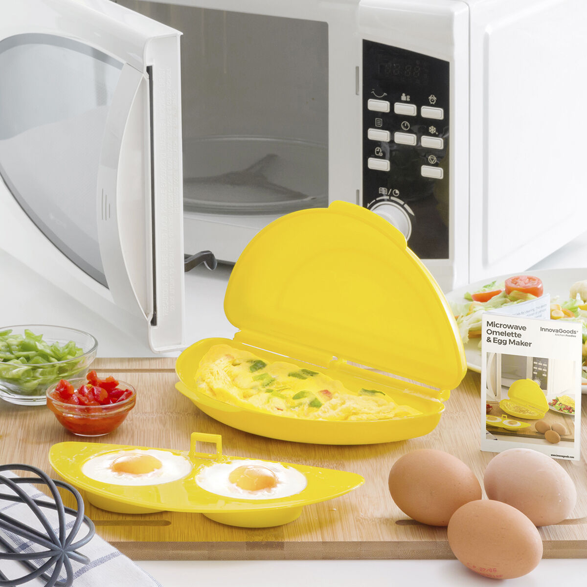 Microwave Omelette & Egg Maker InnovaGoods-CA International