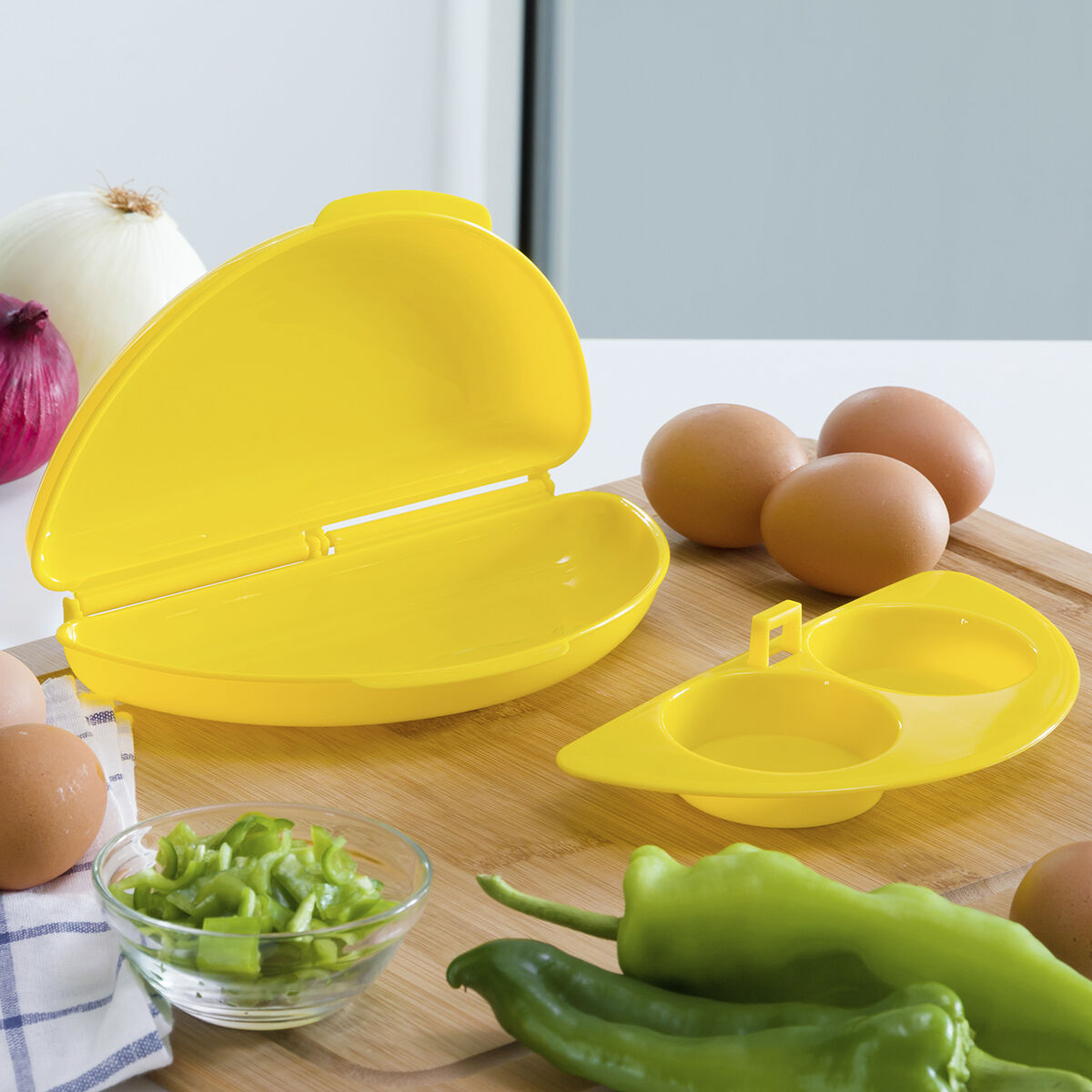 Omelette Maker und Eierkocher für die Mikrowelle InnovaGoods - CA International  