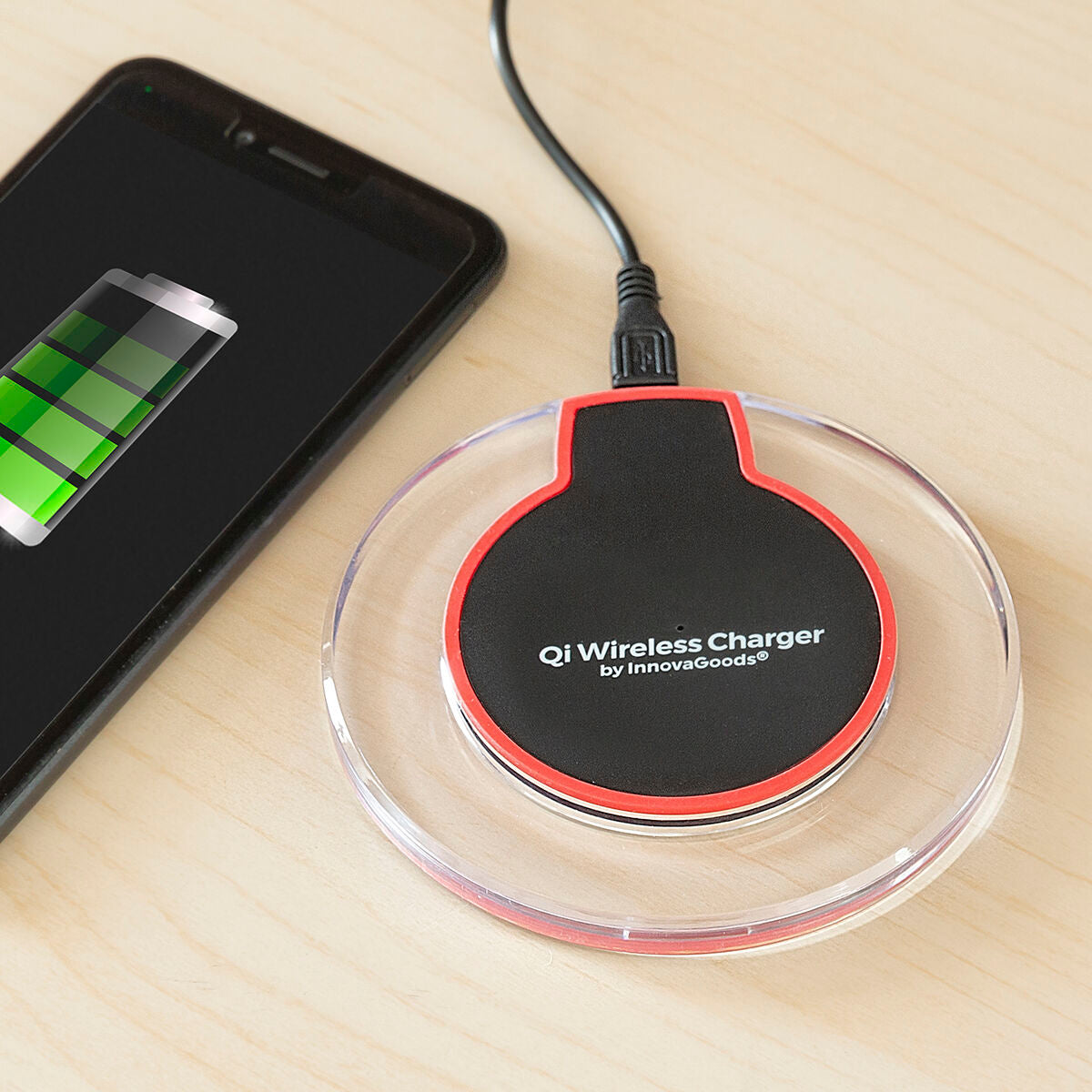 Wireless Smartphone Qi Ladegerät InnovaGoods - CA International 