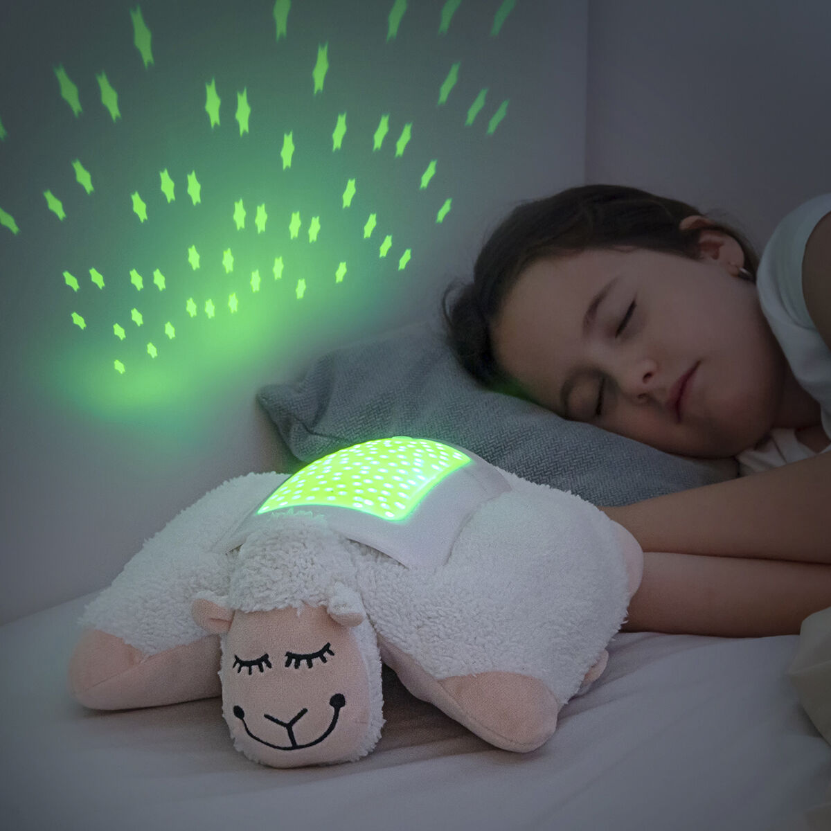 LED Plüschtier Projektionslampe Schaf InnovaGoods - CA International  