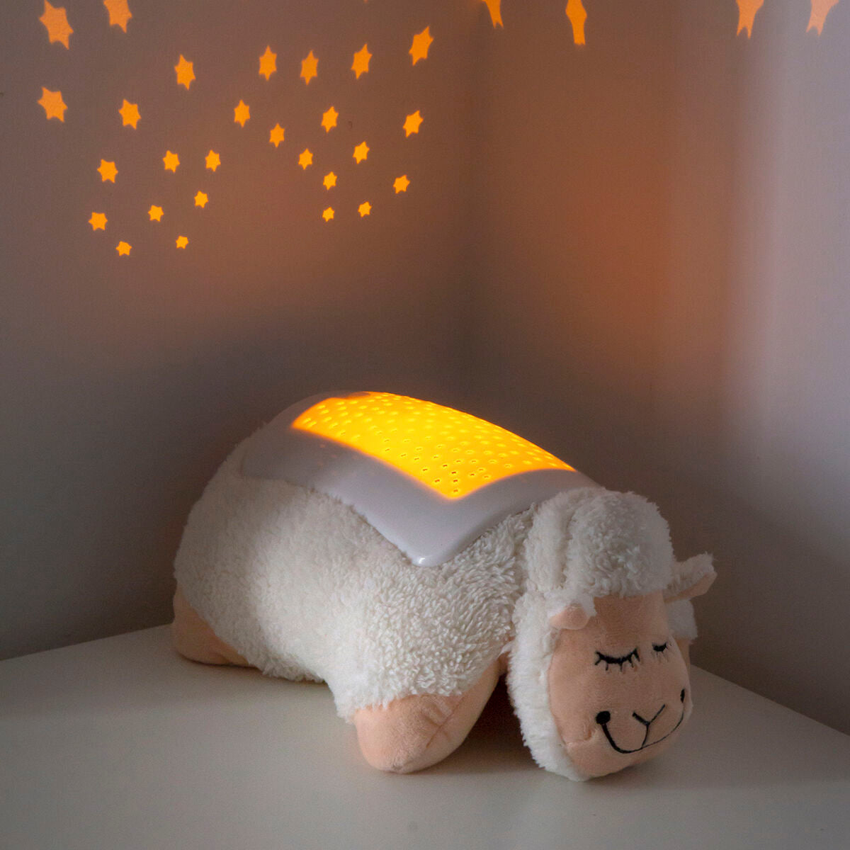 Plush Toy Projector Sheep InnovaGoods-CA International