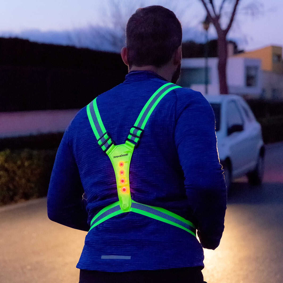 Sports Harness with LED Lights Lurunned InnovaGoods - CA International   #