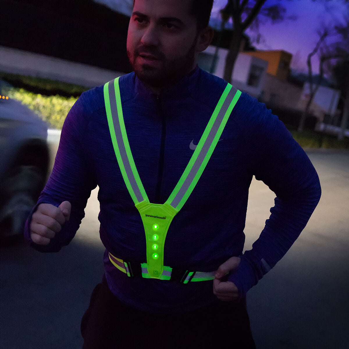 Sports Harness with LED Lights Lurunned InnovaGoods - CA International   #