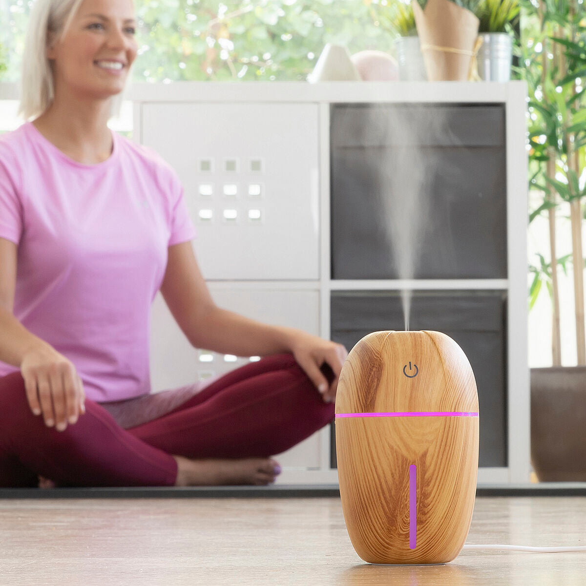 Mini Humidifier Scent Diffuser Honey Pine InnovaGoods - CA International   #