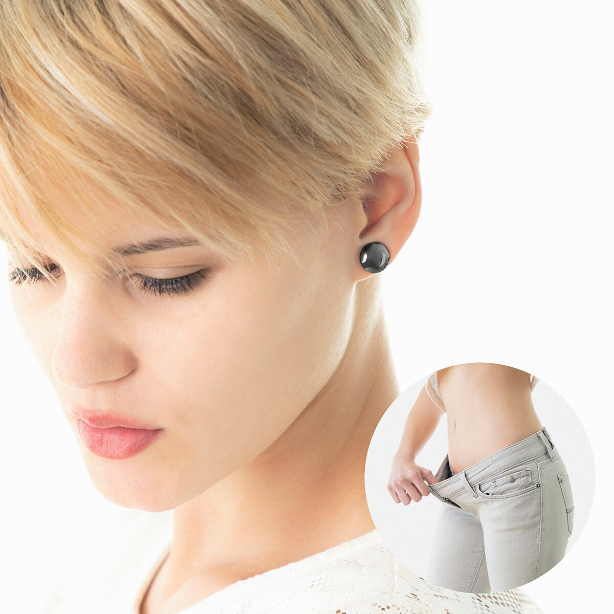 Biomagnetic Slimming Earrings Slimagnetic InnovaGoods - CA International   #