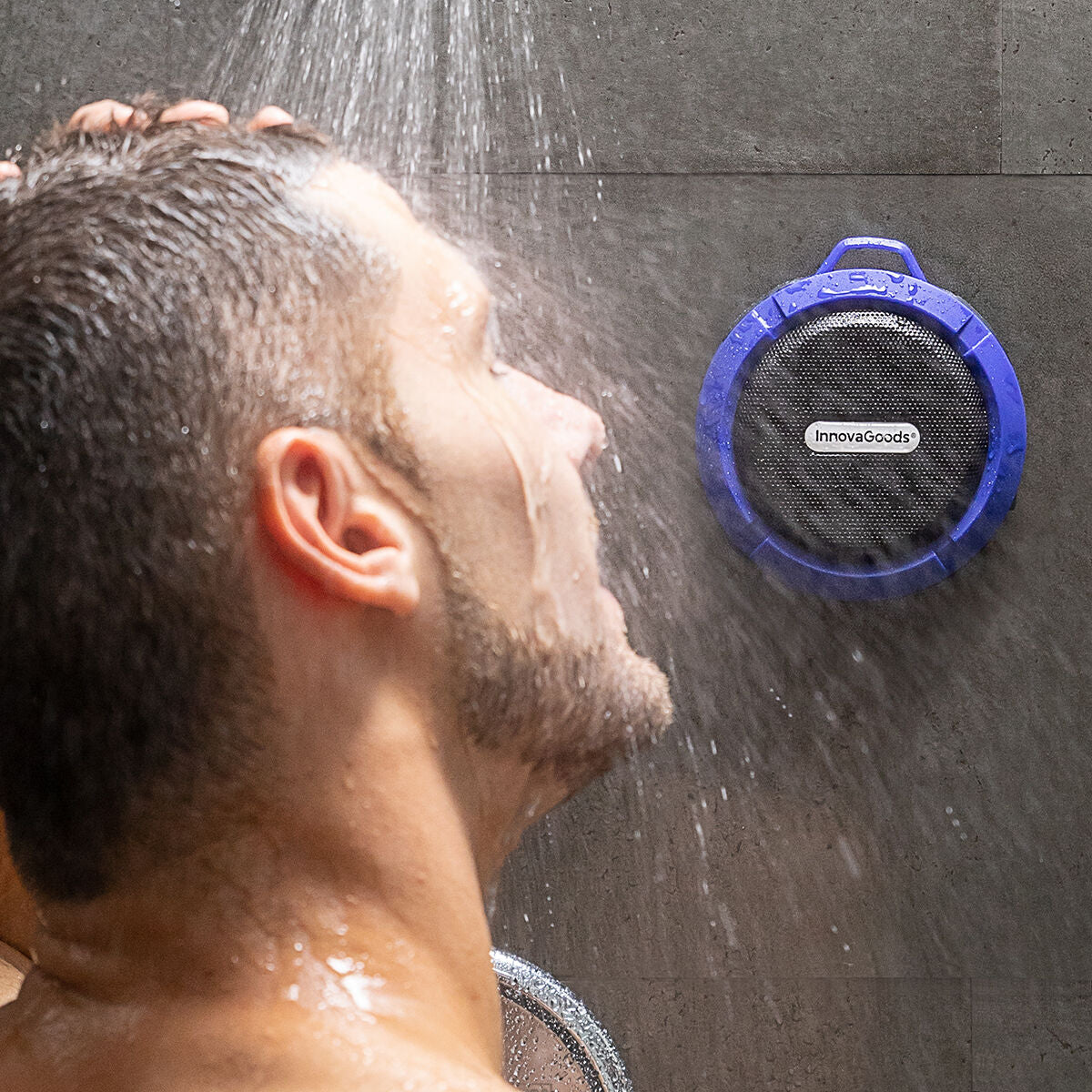 Waterproof Portable Wireless Speaker DropSound InnovaGoods - CA International   #