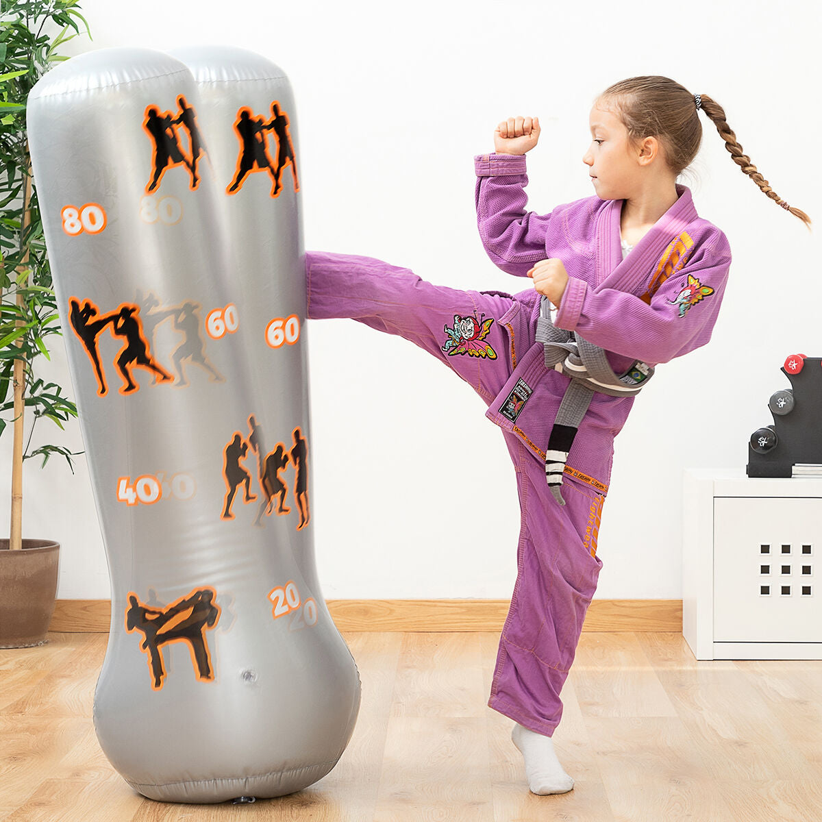 Children's Inflatable Boxing Punchbag with Stand InnovaGoods - CA International   #