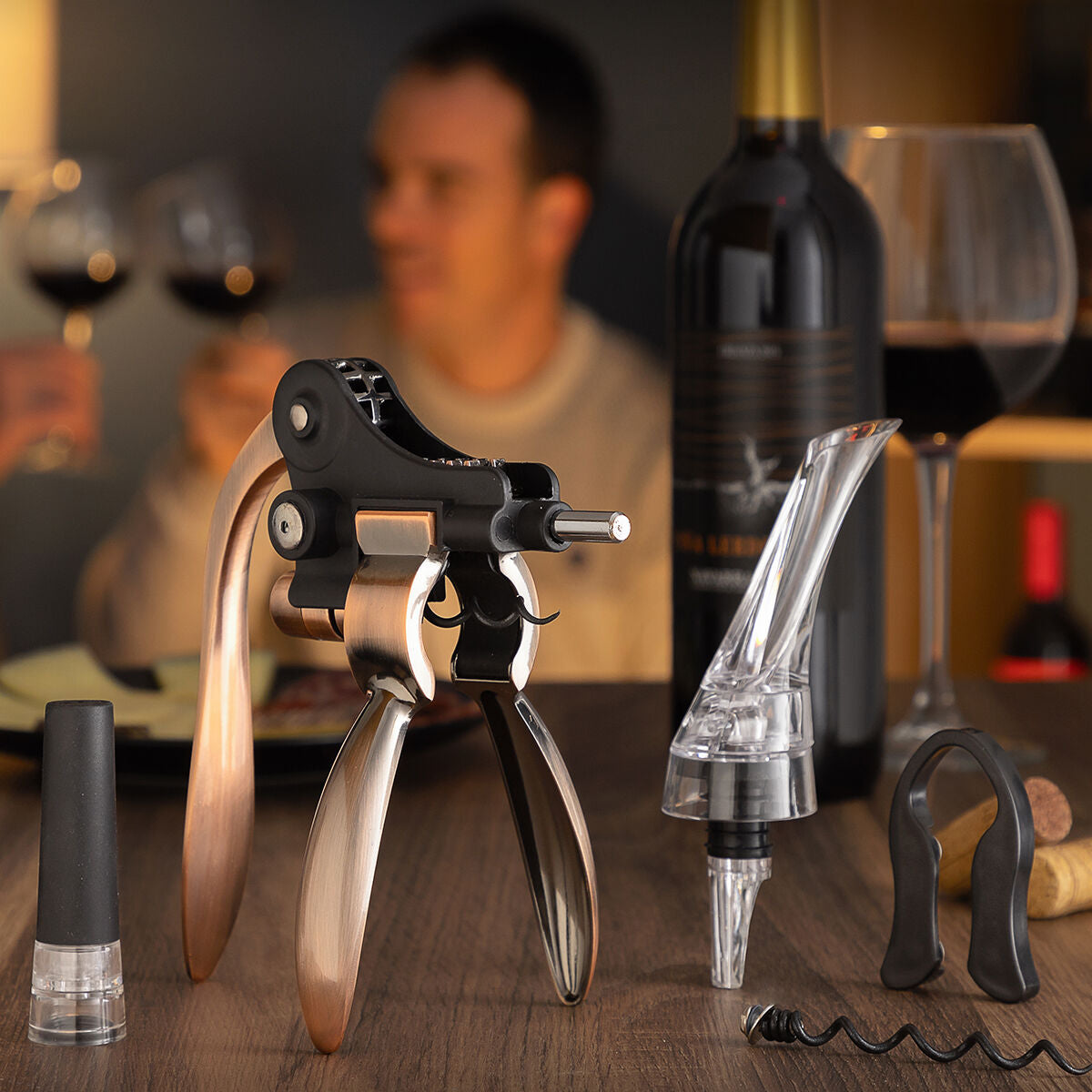 Set of Wine Accessories Servin InnovaGoods 5 Pieces - CA International   #