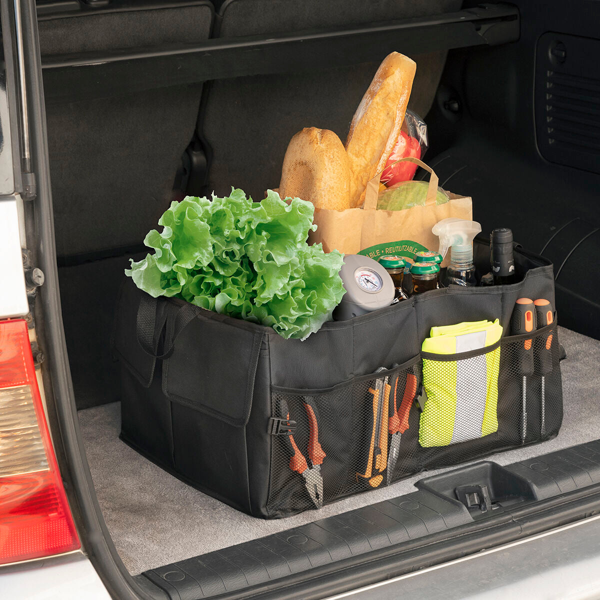 Folding Car Boot Organiser Carry InnovaGoods - CA International   #