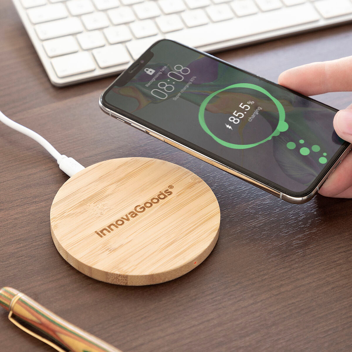 Bamboo Wireless Charger Wirber InnovaGoods - CA International   #