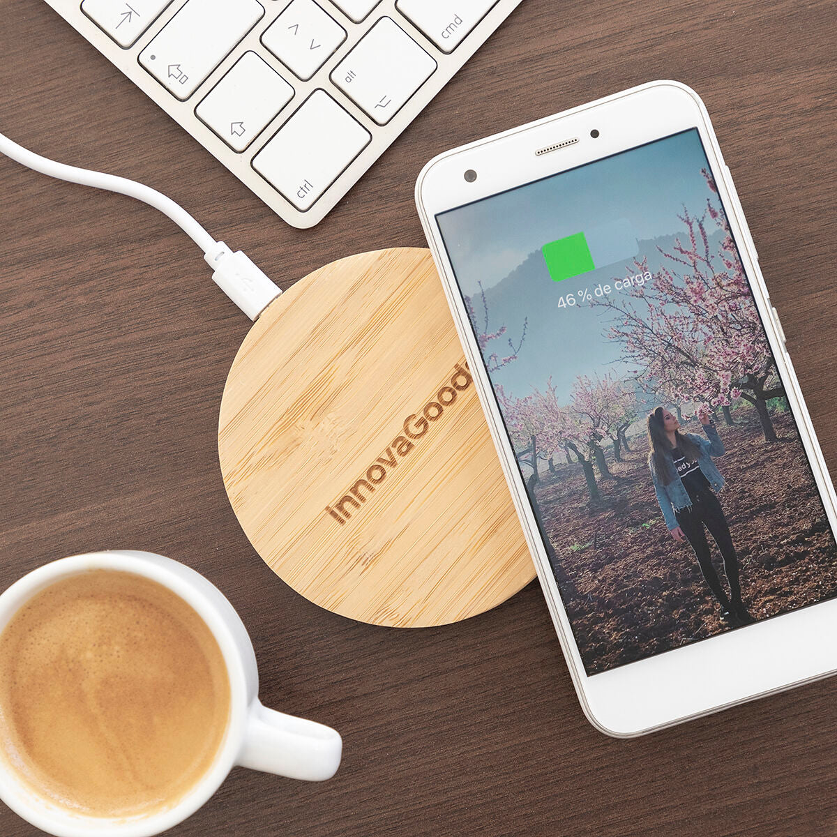 Bamboo Wireless Charger Wirber InnovaGoods - CA International   #