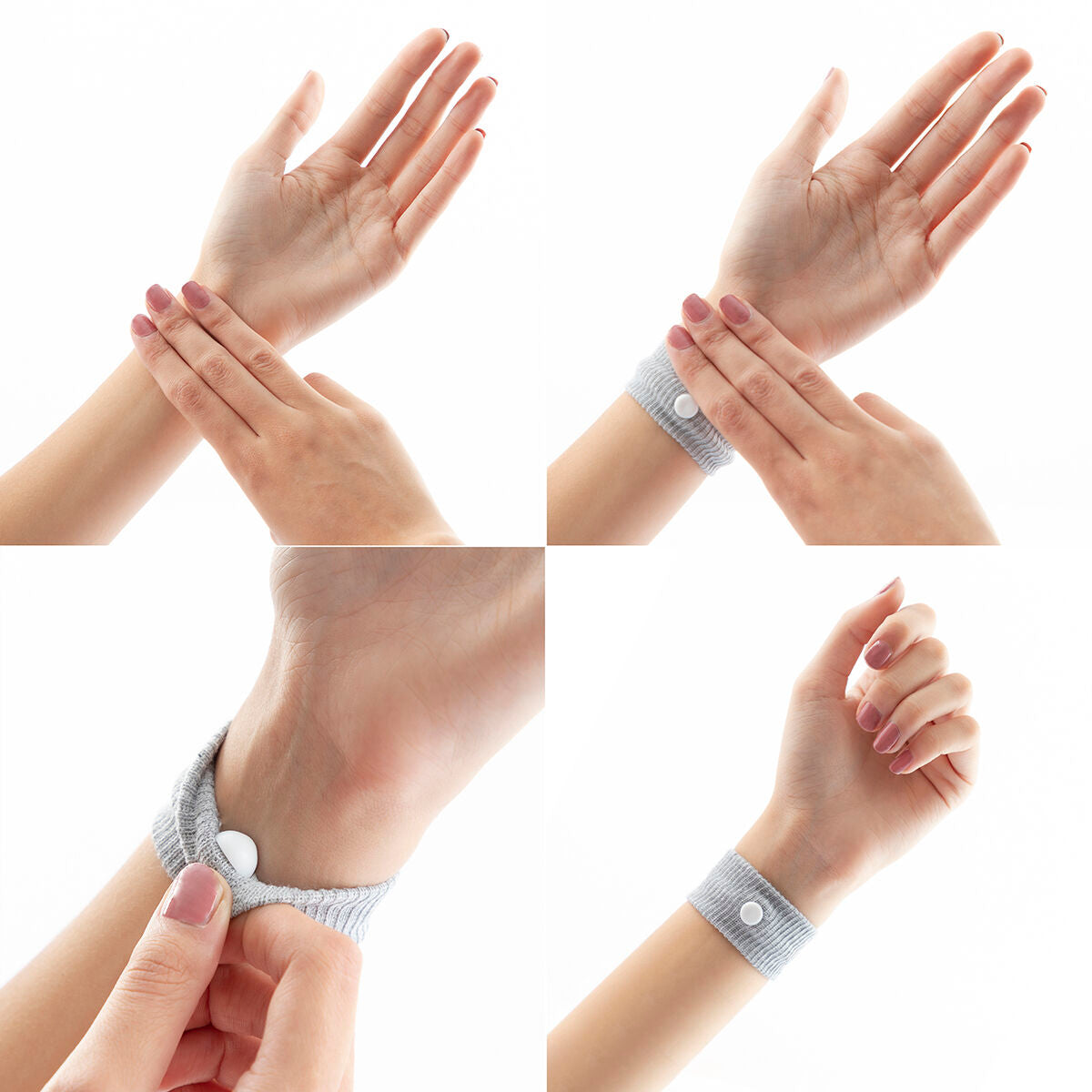 Anti-Schwindel-Armband mit Nei-Kuan Druckpunkt Nona InnovaGoods (2Er pack) - CA International  